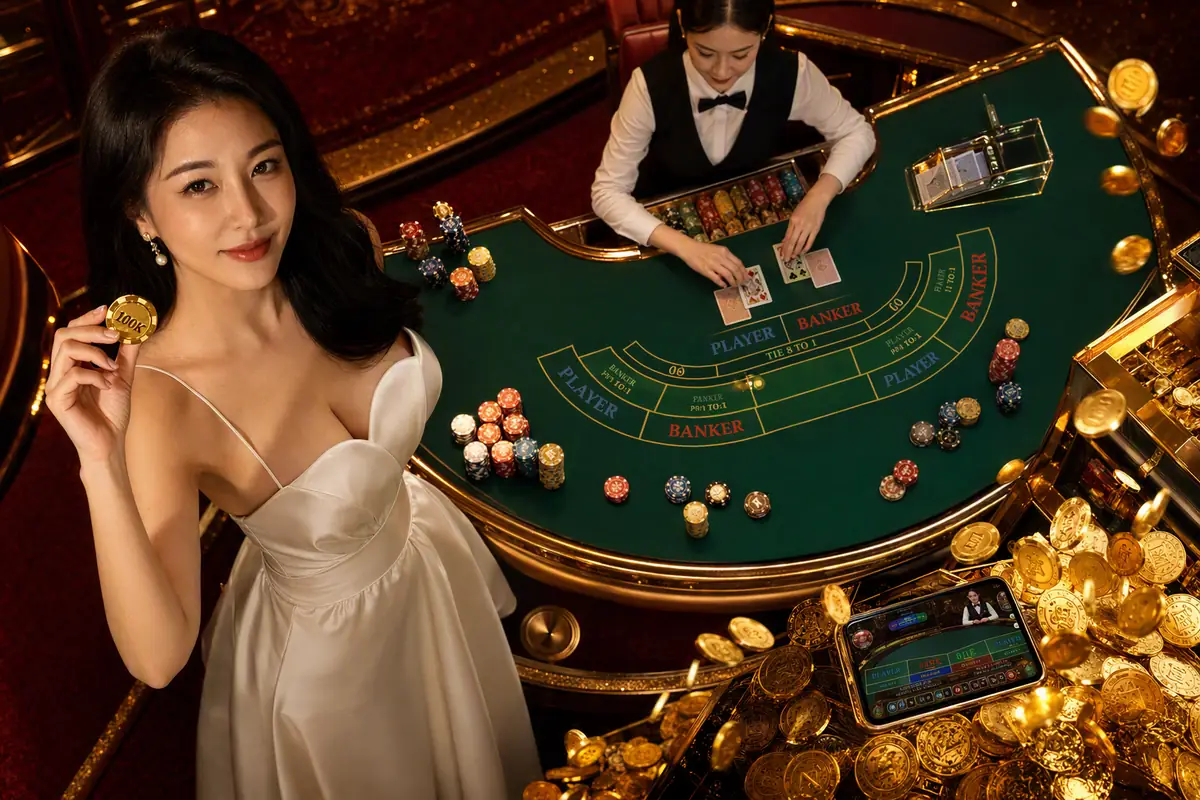 mrat88 Casino meja live dealer baccarat